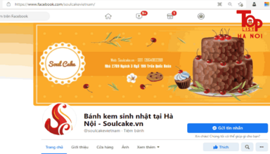 Tiệm bánh kem ngon Hà Nội – Soulcake