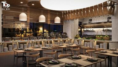 Không gian tại nhà hàng Rice Bistro