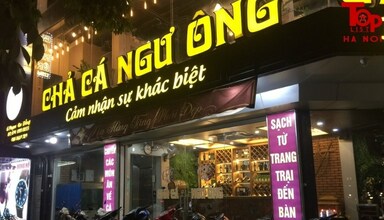 Chả Cá Ngư Ông cũng là một quán cá ngon Hà Nội