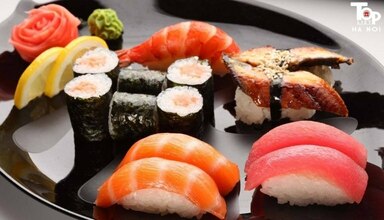 Sushi hấp dẫn tại nhà hàng Kimono Restaurant