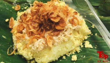 Xôi xéo là món ăn vỉa hè được nhiều người yêu thích