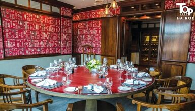 Không gian của nhà hàng La Table du Chef Restaurant