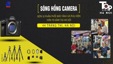 Sông Hồng Camera có hơn 15 năm kinh nghiệm trên thị trường máy ảnh và phụ kiện