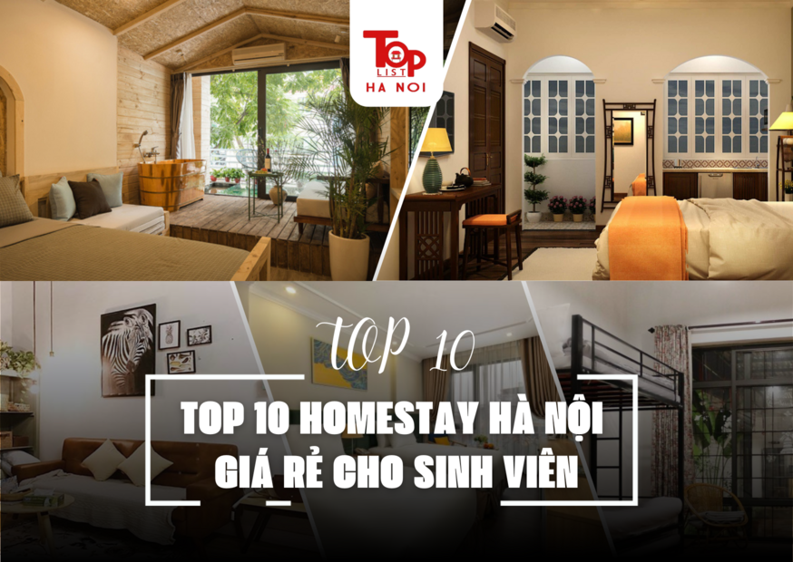TOP 10 HOMESTAY HÀ NỘI GIÁ RẺ CHO SINH VIÊN